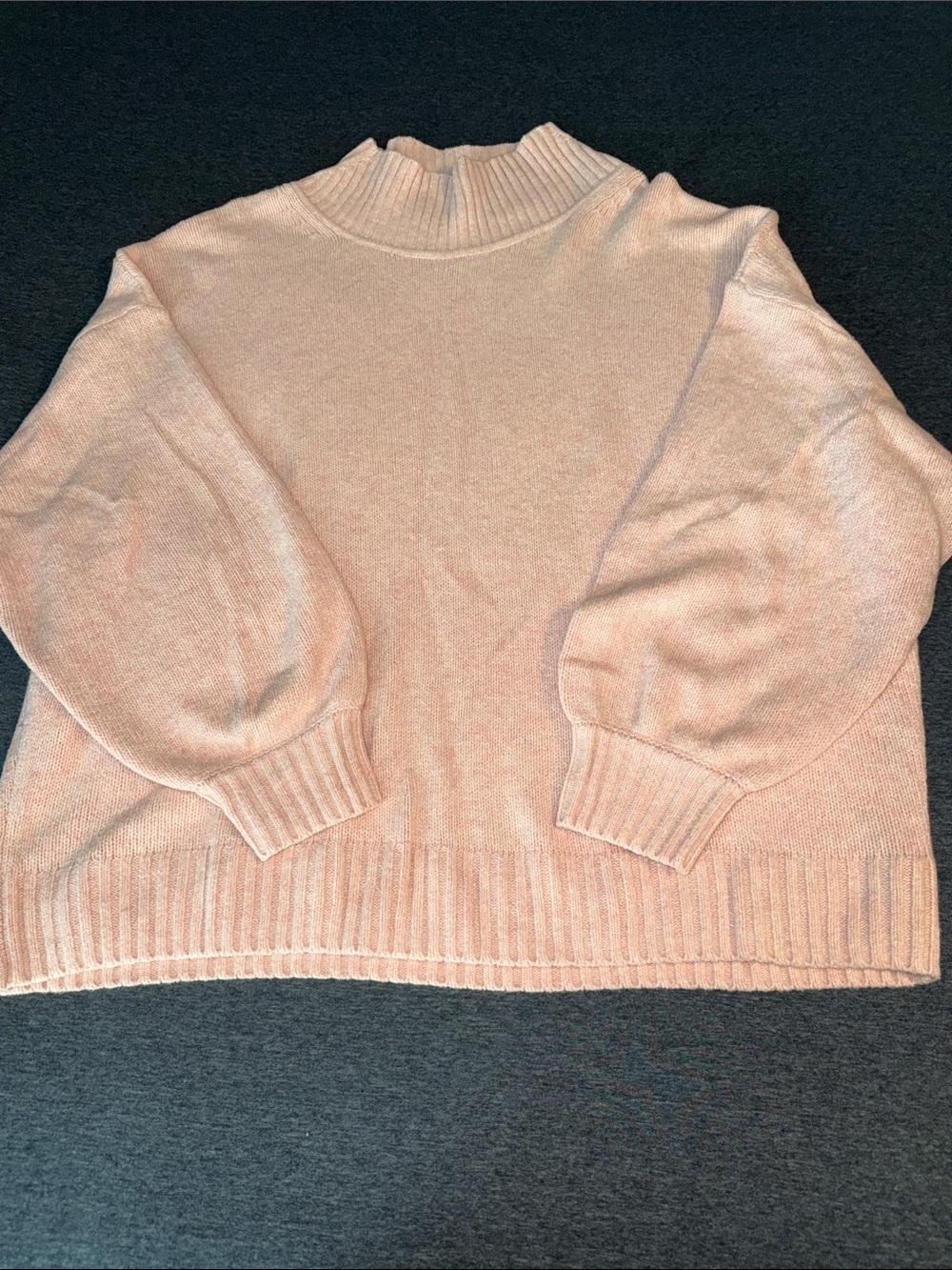 Gap Pale Blush Turtleneck Sweater